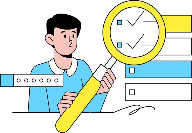 Task management Illustration