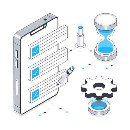 Task Management and planning  Illustration