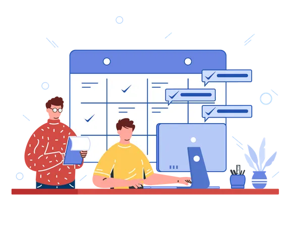 Task management  Illustration