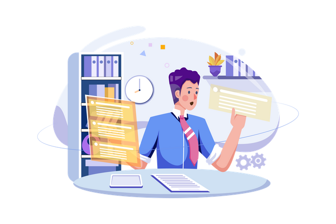 Task Management  Illustration