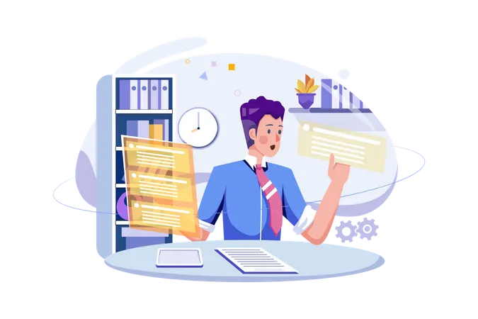 Task Management  Illustration