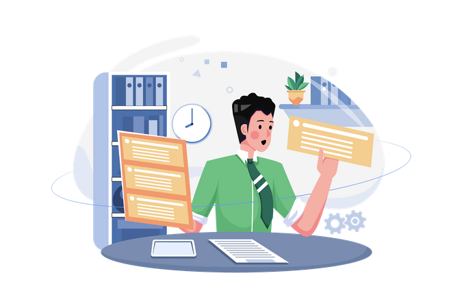 Task Management  Illustration