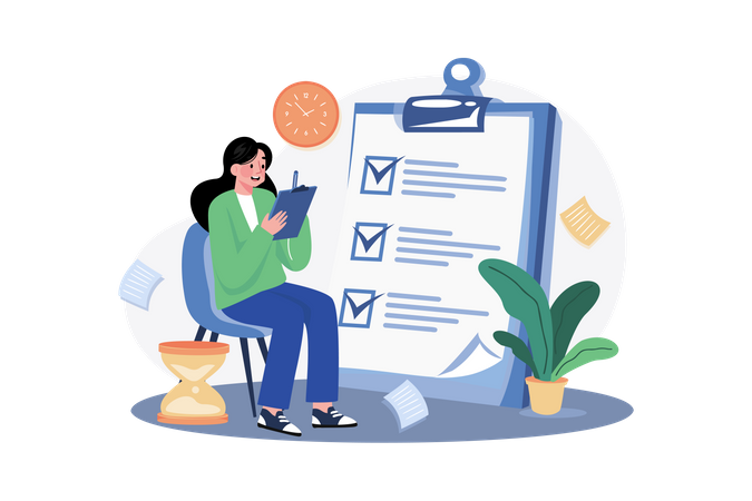 Task Management  Illustration