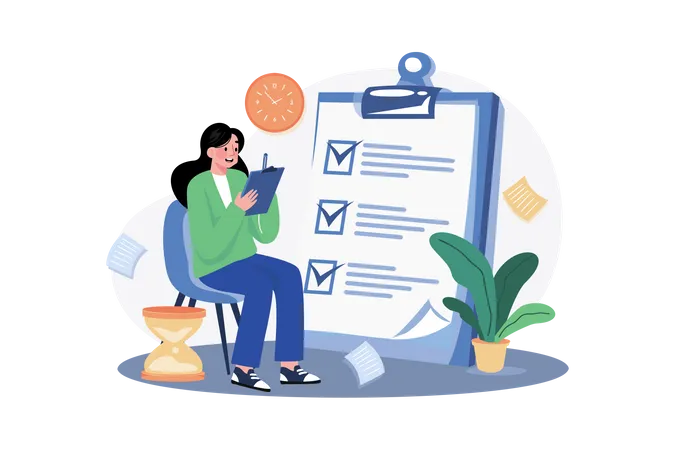 Task Management  Illustration