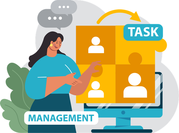 Task management  Illustration