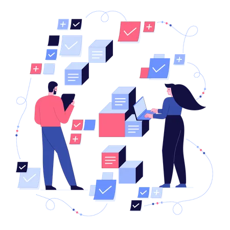 Task management  Illustration