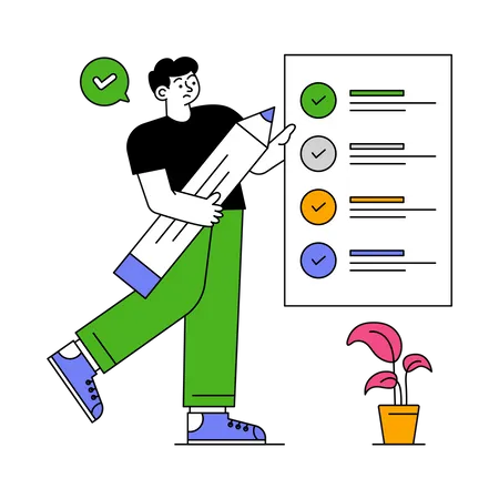 Task Management  Illustration