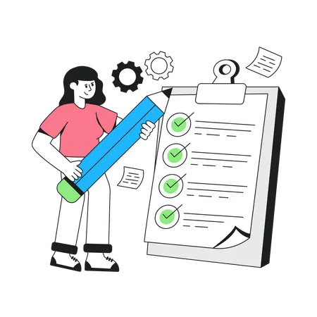 Task Management  Illustration