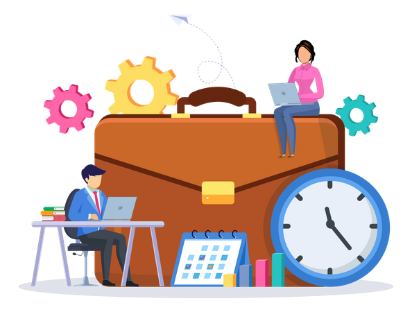 Task Management  Illustration