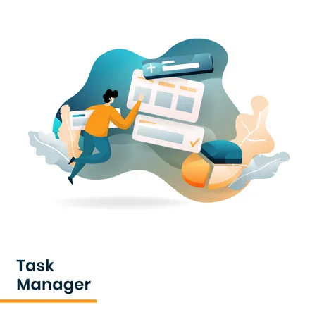 Task Manager  Illustration