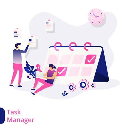 Task Manager  Illustration