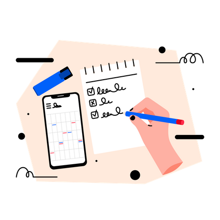 Task planning Illustration