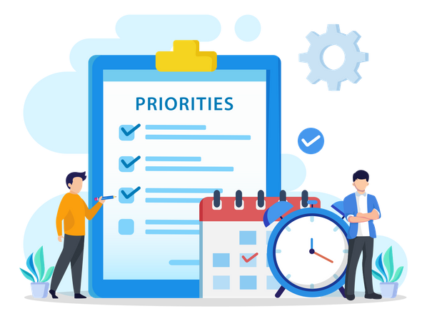 Task Priorities  Illustration