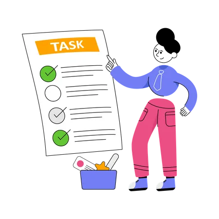 Task Schedule  Illustration