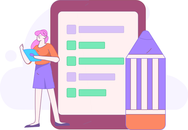 Task scheduling for employees  Illustration