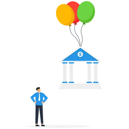 Les taux d’intérêt bancaires augmentent  Illustration