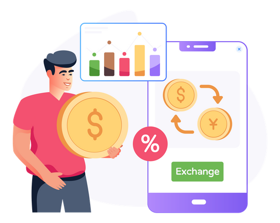 Taux de change  Illustration