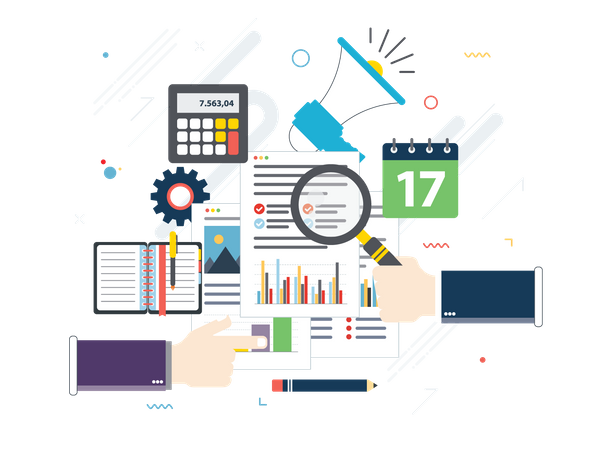 Tax accounting statistics  Illustration