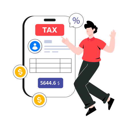 Tax App  Illustration