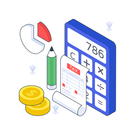 Tax calculation  Illustration