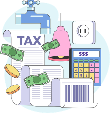 Tax calculation  Illustration