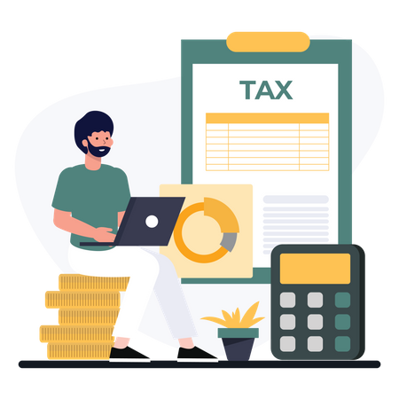 Tax calculation  Illustration