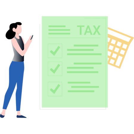 Tax Calculation  Illustration