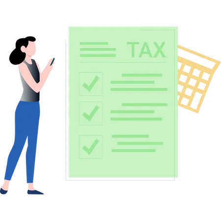 Tax Calculation  Illustration