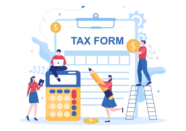 Tax Calculator  Illustration