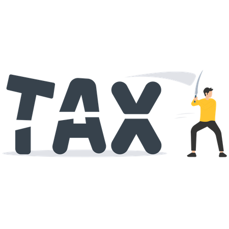 Tax deduction  Illustration