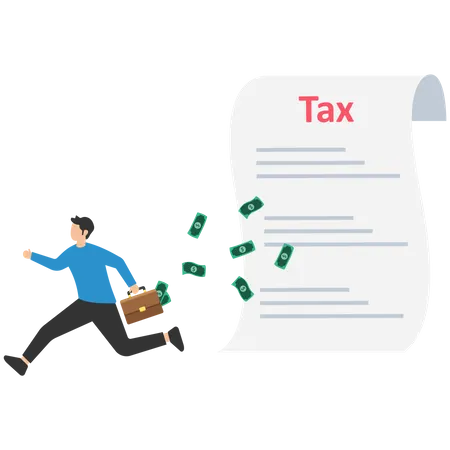 Tax evasion Illustration