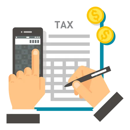 Tax Filing  Illustration