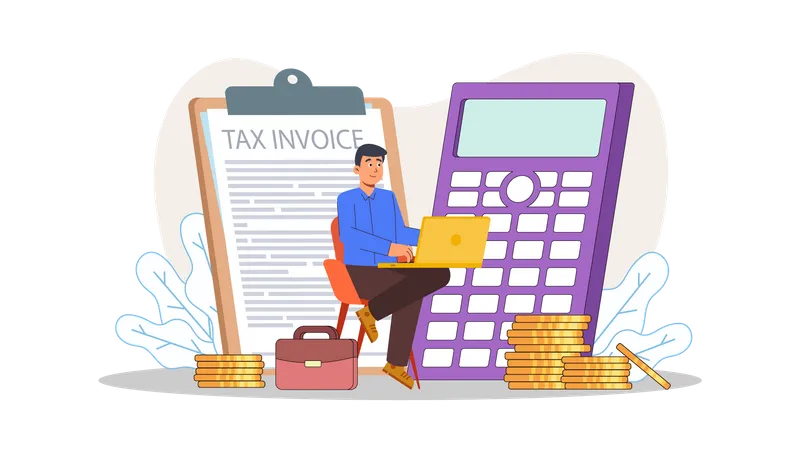 Tax Filing  Illustration