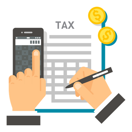 Tax Filing  Illustration