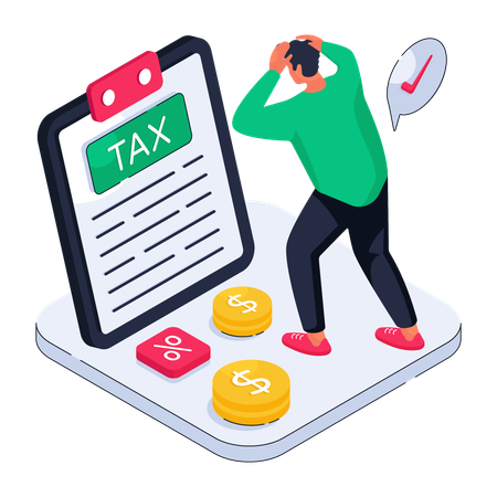 Tax Filling  Illustration