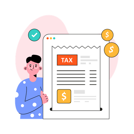 Tax Invoice  Illustration