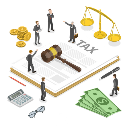 Tax law Illustration