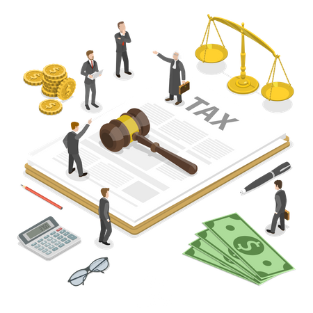 Tax law  Illustration