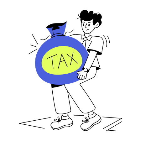 Tax Manager  Illustration