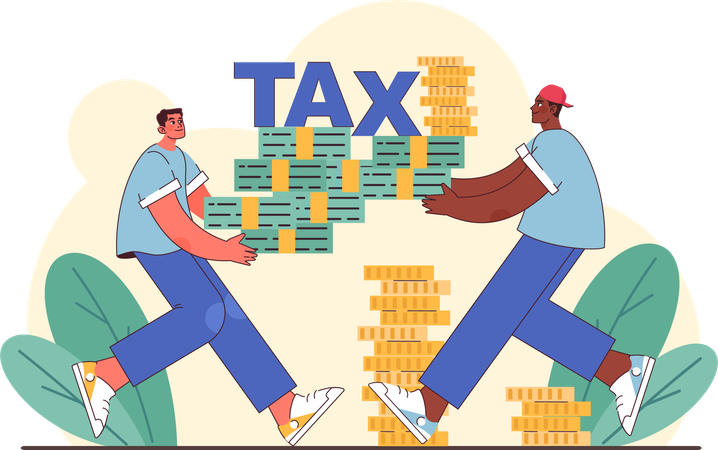 Tax Payment  Illustration