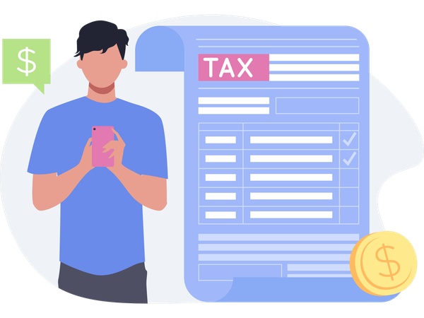 Tax Payment  Illustration