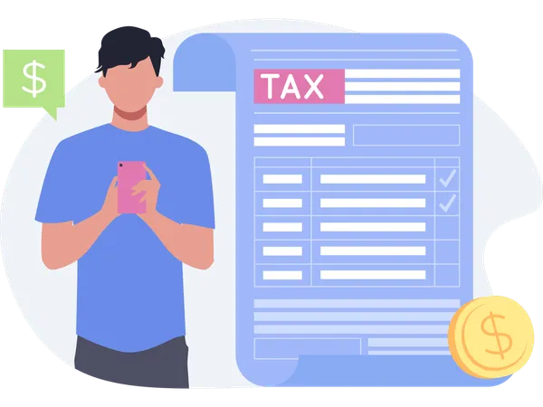 Tax Payment  Illustration