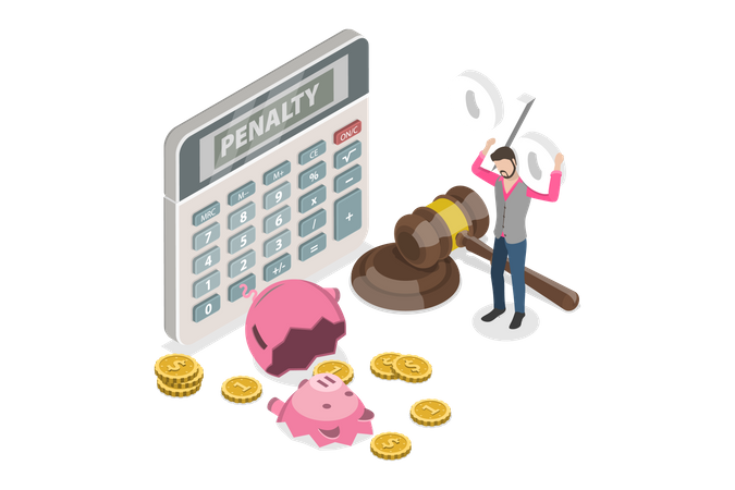 Tax Penalty  Illustration