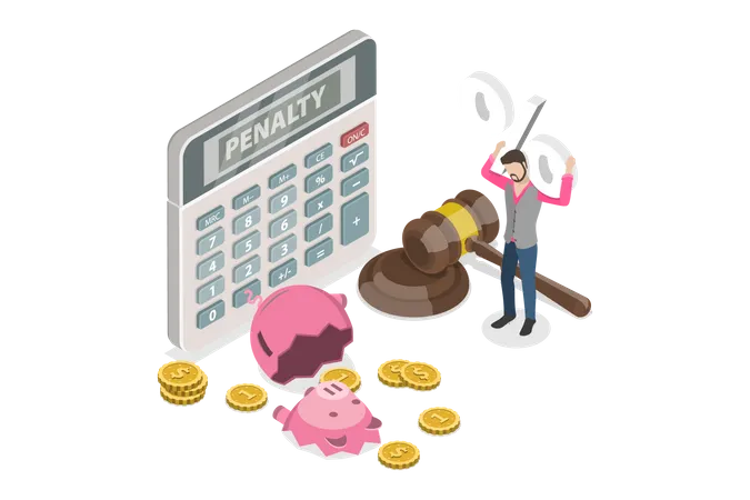 Tax Penalty  Illustration