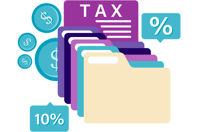 Tax Preparation  Illustration