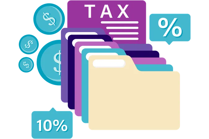 Tax Preparation  Illustration