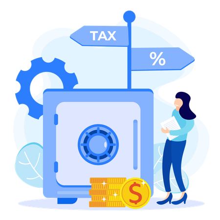 Tax rate  Illustration