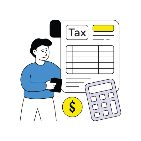 Tax Report analysis  Illustration