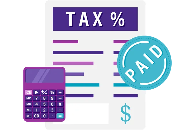 Tax Report  Illustration