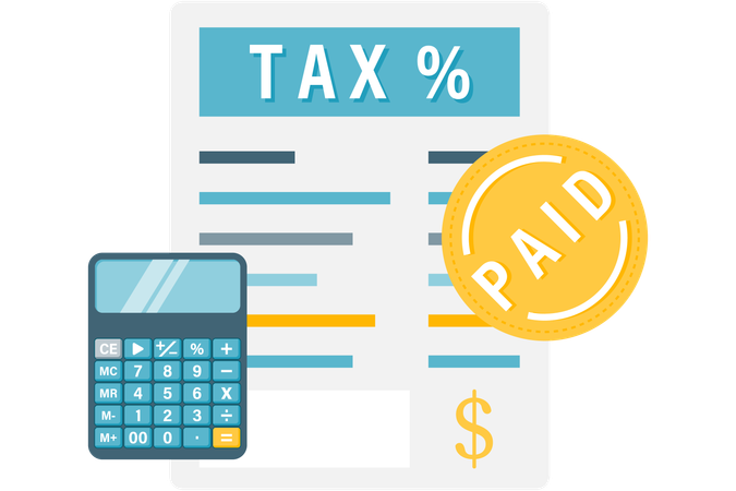 Tax Report  Illustration